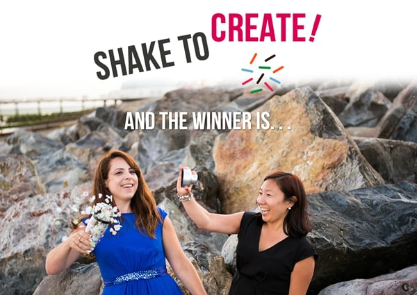 Shake To Create winner