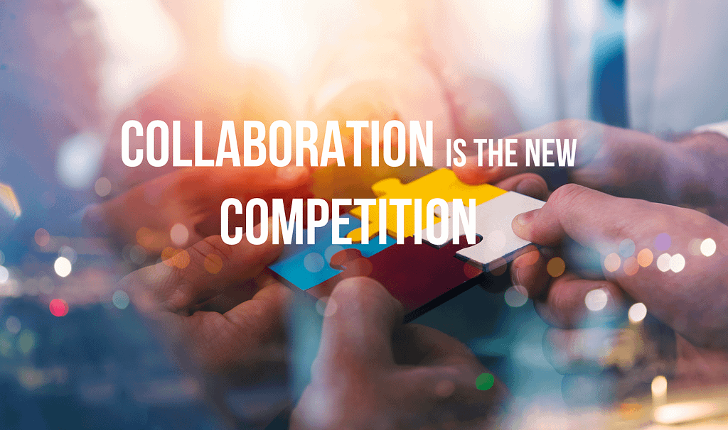 Collaboration is the new competition, graphic.