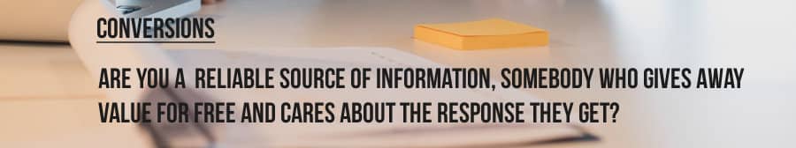 Are you a reliable source of information?