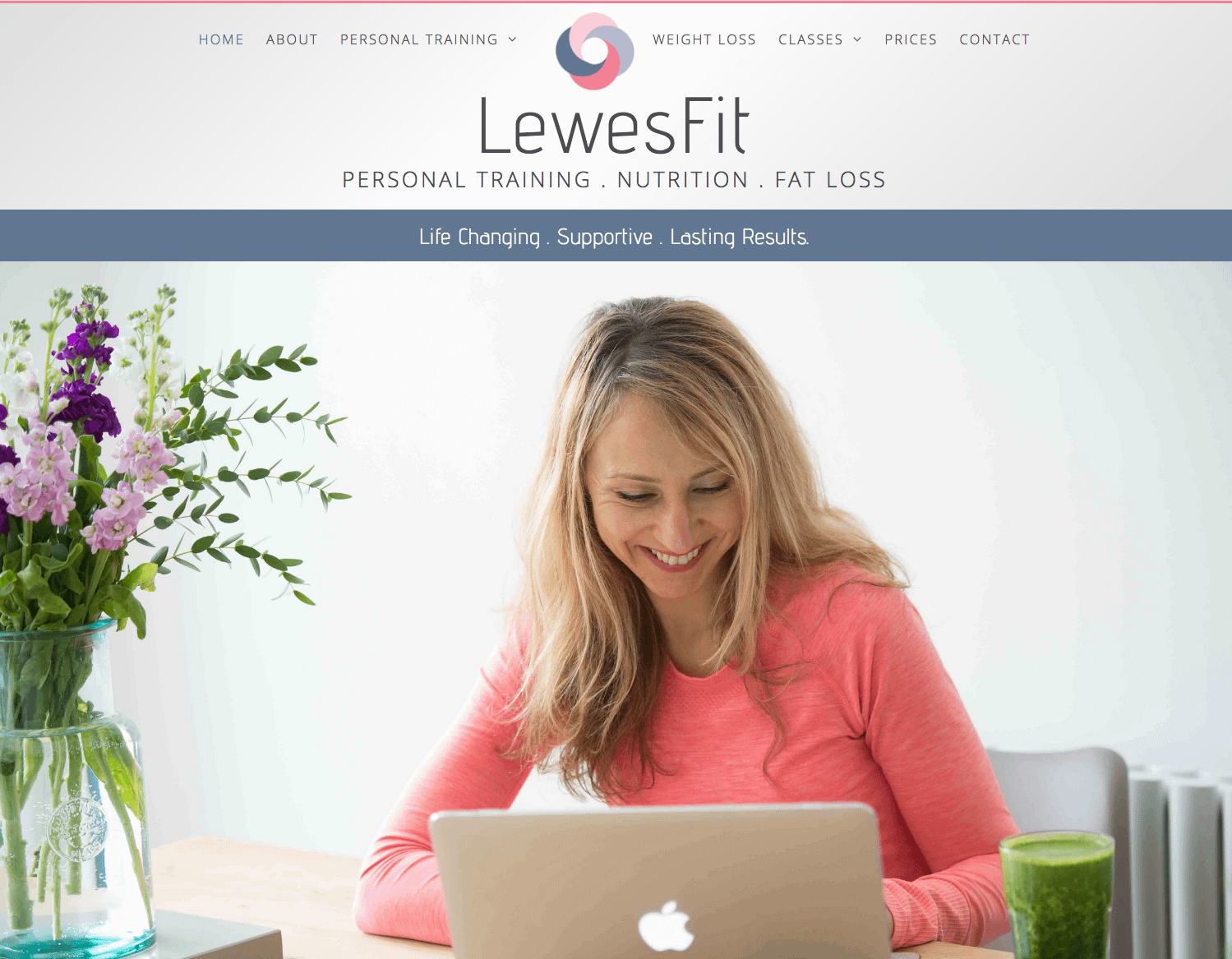 LewesFit web design